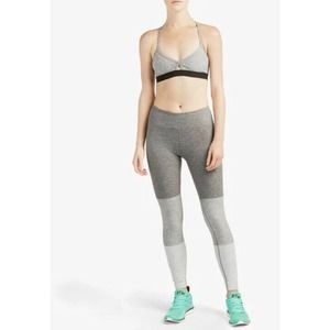 Outdoor Voices Legging Size Small Women's Gradient 7/8 Gray Colorblock Contrast